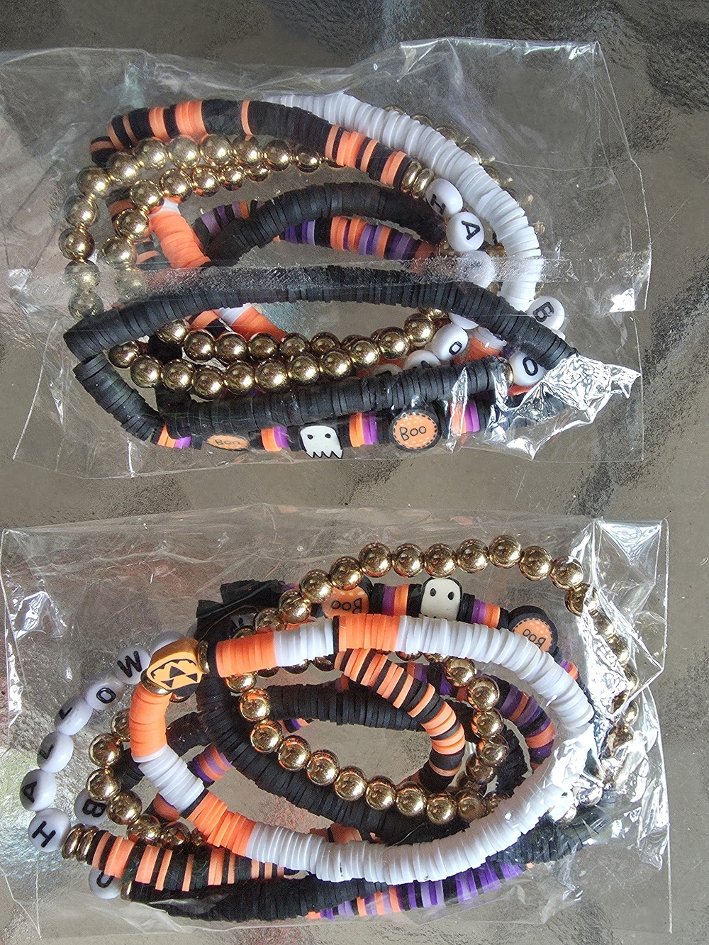 Jewelry. Bracelets. Halloween charms/theme. NEW!